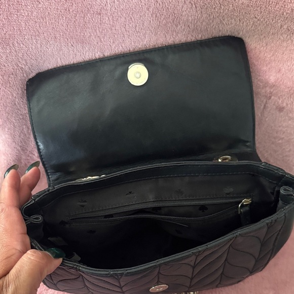 Kate Spade Quilted Black Backpack - Picture 2 of 5